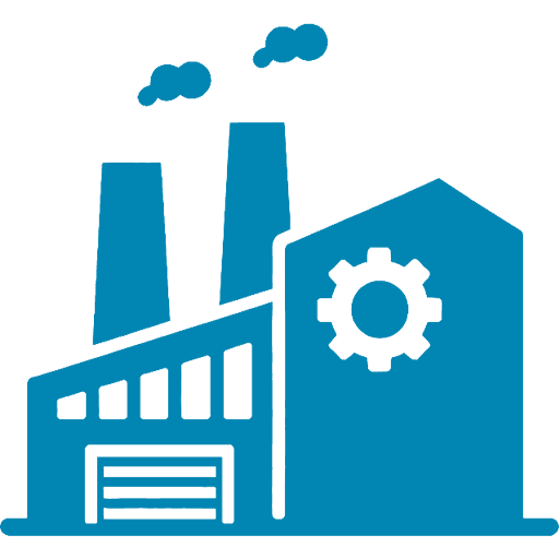 icona industria per la pulizia industriale
