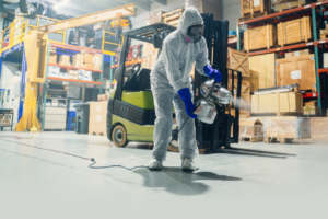 pulizia capannoni laboratori artigianali e industriali